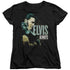 ELVIS PRESLEY/ALWAYS THE ORIGINAL - S/S WOMENS TEE - BLACK