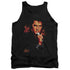 ELVIS PRESLEY/TROUBLE - ADULT TANK - BLACK