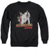 ELVIS PRESLEY/BURNING LOVE - ADULT CREWNECK SWEATSHIRT - BLACK