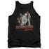 ELVIS PRESLEY/BURNING LOVE - ADULT TANK - BLACK
