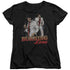 ELVIS PRESLEY/BURNING LOVE - S/S WOMENS TEE - BLACK