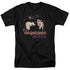 ELVIS PRESLEY/SUSPICIOUS MINDS - S/S ADULT 18/1 - BLACK