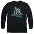 ELVIS PRESLEY/SHAKE RATTLE & ROLL - L/S ADULT 18/1 - BLACK