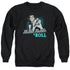 ELVIS PRESLEY/SHAKE RATTLE & ROLL - ADULT CREWNECK SWEATSHIRT - BLACK