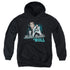 ELVIS PRESLEY/SHAKE RATTLE & ROLL - YOUTH PULLOVER HOODIE - BLACK