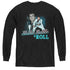 ELVIS PRESLEY/SHAKE RATTLE & ROLL - YOUTH LONG SLEEVE TEE - BLACK
