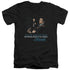 ELVIS PRESLEY/JAILHOUSE ROCK - S/S ADULT V-NECK 30/1 - BLACK