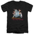ELVIS PRESLEY/ALWAYS ON MY MIND - S/S ADULT V-NECK 30/1 - BLACK