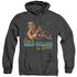 ELVIS PRESLEY/CANT HELP FALLING - ADULT HEATHER HOODIE - BLACK