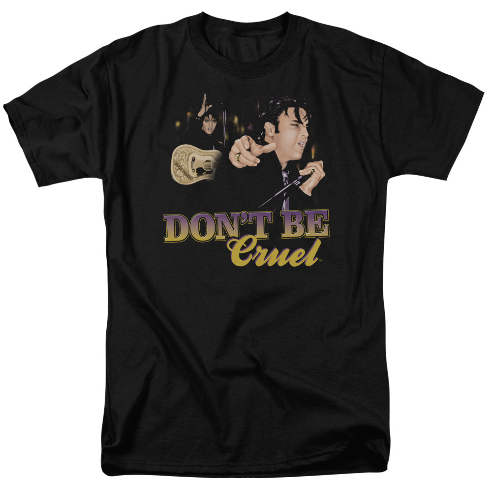 ELVIS PRESLEY/DON'T BE CRUEL - S/S ADULT 18/1 - BLACK