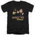 ELVIS PRESLEY/DONT BE CRUEL - S/S ADULT V-NECK 30/1 - BLACK