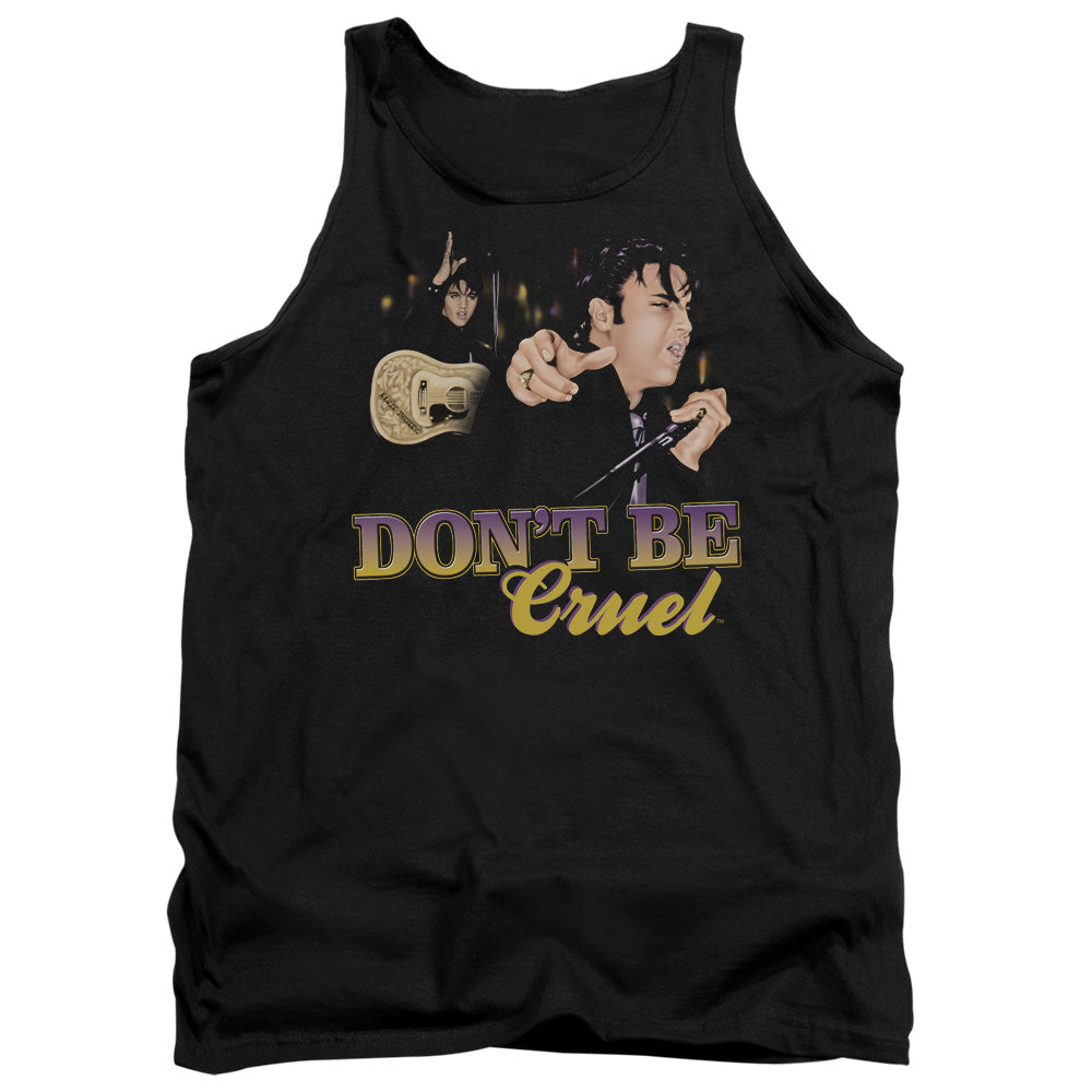 ELVIS PRESLEY/DONT BE CRUEL - ADULT TANK - BLACK