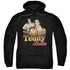 ELVIS PRESLEY/TEDDY BEAR - ADULT PULLOVER HOODIE - BLACK