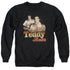 ELVIS PRESLEY/TEDDY BEAR - ADULT CREWNECK SWEATSHIRT - BLACK