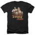 ELVIS PRESLEY/TEDDY BEAR - ADULT HEATHER - BLACK