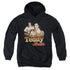 ELVIS PRESLEY/TEDDY BEAR - YOUTH PULLOVER HOODIE - BLACK