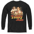 ELVIS PRESLEY/TEDDY BEAR - YOUTH LONG SLEEVE TEE - BLACK