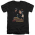 ELVIS PRESLEY/ARE YOU LONESOME - S/S ADULT V-NECK 30/1 - BLACK
