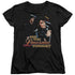 ELVIS PRESLEY/ARE YOU LONESOME - S/S WOMENS TEE - BLACK