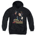 ELVIS PRESLEY/ARE YOU LONESOME - YOUTH PULLOVER HOODIE - BLACK