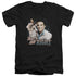 ELVIS PRESLEY/THATS ALL RIGHT - S/S ADULT V-NECK 30/1 - BLACK