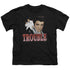 ELVIS PRESLEY/TROUBLE - S/S YOUTH 18/1 - BLACK
