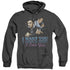 ELVIS PRESLEY/I WANT YOU - ADULT HEATHER HOODIE - BLACK