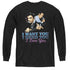 ELVIS PRESLEY/I WANT YOU - YOUTH LONG SLEEVE TEE - BLACK