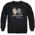 ELVIS PRESLEY/BLUE SUEDE SHOES - ADULT CREWNECK SWEATSHIRT - BLACK