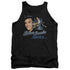 ELVIS PRESLEY/BLUE SUEDE SHOES - ADULT TANK - BLACK
