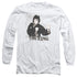ELVIS PRESLEY/FIGHTING KING - L/S ADULT 18/1 - WHITE