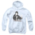 ELVIS PRESLEY/FIGHTING KING - YOUTH PULLOVER HOODIE - WHITE