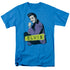 ELVIS PRESLEY/SITTING - S/S ADULT 18/1 - TURQUOISE