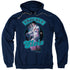 ELVIS PRESLEY/TOTAL TROUBLE - ADULT PULLOVER HOODIE - NAVY