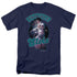 ELVIS PRESLEY/TOTAL TROUBLE - S/S ADULT 18/1 - NAVY