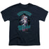 ELVIS PRESLEY/TOTAL TROUBLE - S/S YOUTH 18/1 - NAVY