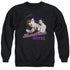 ELVIS PRESLEY/HEARTBREAK HOTEL - ADULT CREWNECK SWEATSHIRT - BLACK