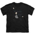 ELVIS PRESLEY/BLUE BARS - S/S YOUTH 18/1 - BLACK