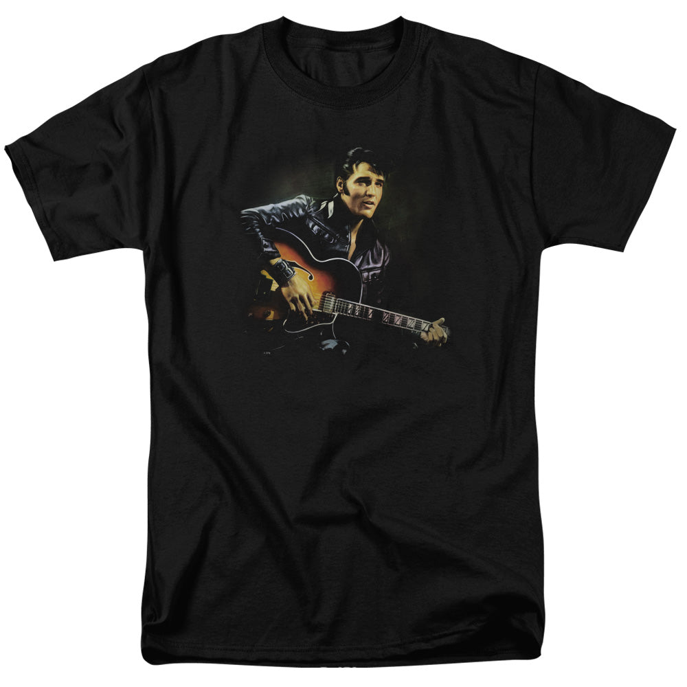 ELVIS PRESLEY/1968 - S/S ADULT 18/1 - BLACK