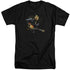 ELVIS PRESLEY/1968 - S/S ADULT TALL 18/1 - BLACK