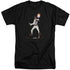 ELVIS PRESLEY/GLORIOUS - S/S ADULT TALL 18/1 - BLACK