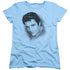 ELVIS PRESLEY/DREAMY - S/S WOMENS TEE - LIGHT BLUE
