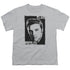 ELVIS PRESLEY/GRAPHIC PORTRAIT - S/S YOUTH 18/1 - SILVER