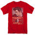 ELVIS PRESLEY/JAILHOUSE ROCK POSTER - S/S ADULT 18/1 - RED