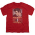 ELVIS PRESLEY/JAILHOUSE ROCK POSTER - S/S YOUTH 18/1 - RED