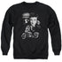 ELVIS PRESLEY/THE KING RIDES AGAIN - ADULT CREWNECK SWEATSHIRT - BLACK