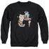 ELVIS PRESLEY/HOME SWEET HOME - ADULT CREWNECK SWEATSHIRT - BLACK
