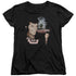ELVIS PRESLEY/HOME SWEET HOME - S/S WOMENS TEE - BLACK