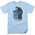 ELVIS PRESLEY/35TH ANNIVERSARY 3 - S/S ADULT 18/1 - LIGHT BLUE