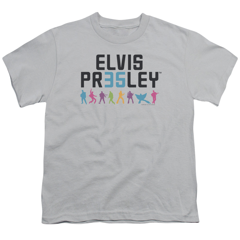 ELVIS PRESLEY/35 - S/S YOUTH 18/1 - SILVER